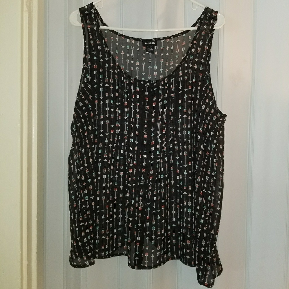 Torrid polyester tank